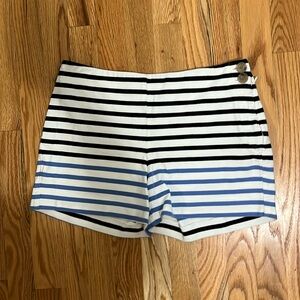 Loft cotton Striped Shorts